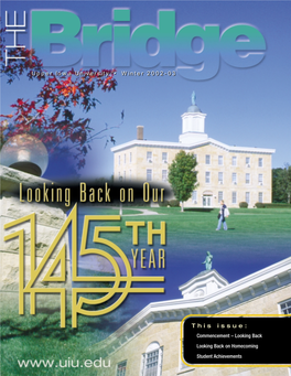 Upper Iowa University • Winter 2002-03 This Issue