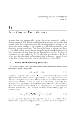 Scalar Quantum Electrodynamics