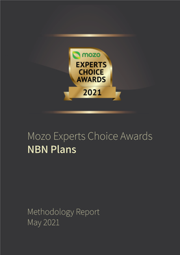 2021 NBN Plan Awards Methodology Report