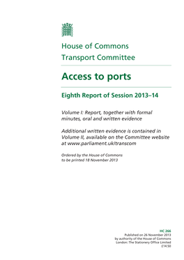 Access to Ports