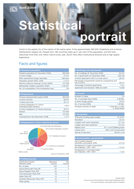 Statistical Portrait 2009