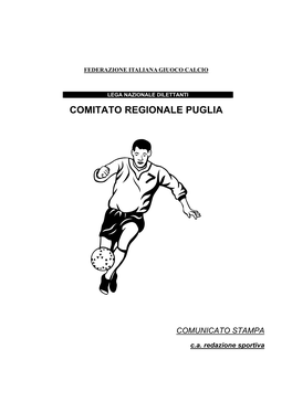 Stagione Sportiva 2019/2020 54^ COPPA ITALIA DI ECCELLENZA