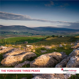 The Yorkshire Three Peaks Itinerary - Outline for Bespoke Trips