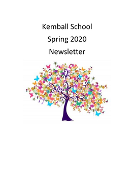 Kemball School Spring 2020 Newsletter