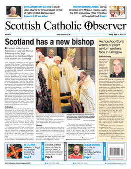Scotland Has a New Bishop