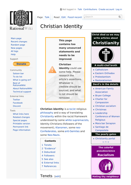 Christian Identity