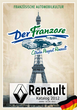 Renault Katalog 2012 89990 - 01.04