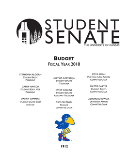 Budget Fiscal Year 2018
