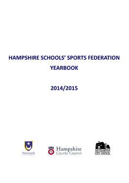 Hampshire Schools' Sports Federation Yearbook 2014