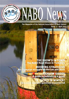 NABO News the Magazine of the National Association of Boat Owners Issue 3 – April 2011