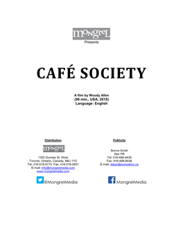 Café Society