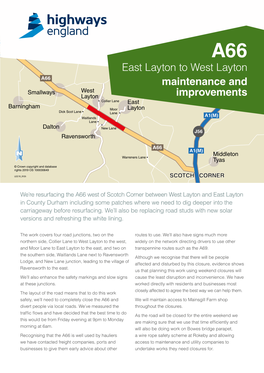 East Layton to West Layton Maintenance and Improvements