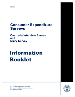 CE 2001 Interview Survey (CAPI)