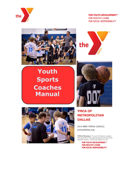 Youth Sports Coaches Manual