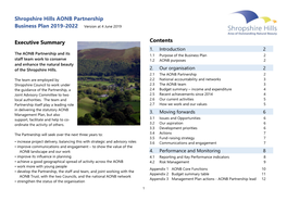 Shropshire Hills AONB Partnership Business Plan 2019-2022 Version at 4 June 2019
