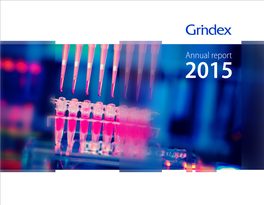 Grindeks Annual Report 2015