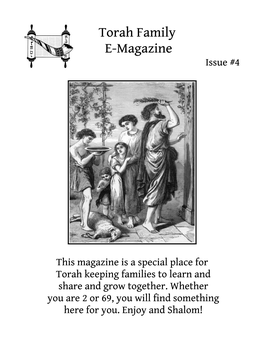 Torah Family E-Magazine Issue #4