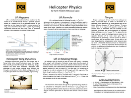 Helicopter Physics by Harm Frederik Althuisius López