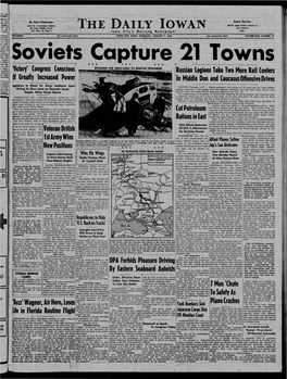 Daily Iowan (Iowa City, Iowa), 1943-01-07