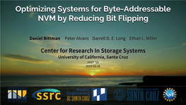 Optimizing Systems for Byte-Addressable NVM by Reducing Bit Flipping