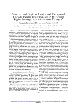 Structure and Origin of Uterine and Extragenital L=Ibroids Induced