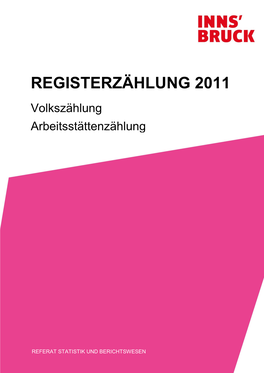 Registerzählung 2011