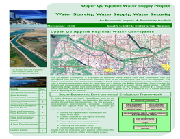 Upper Qu'appelle Water Supply Project