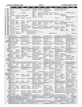 Sunday Morning Grid 3/25/12