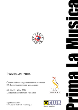 Programm 2006