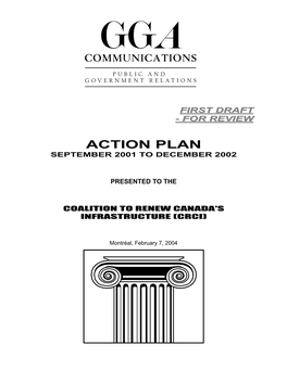 Action Plan September 2001 to December 2002