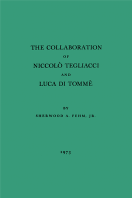 The Collaboration of Niccolò Tegliacci and Luca Di Tommè