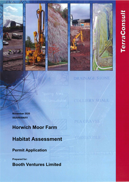 Habitats Assessment (November 2020)