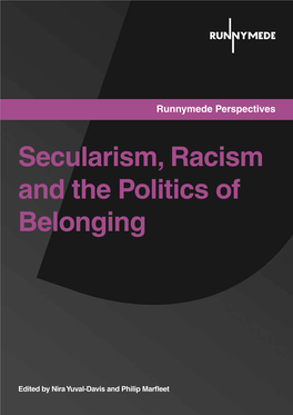 Secularism, Racism and the Politics of Belonging