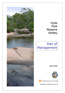 Hyde Park Management Plan