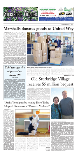 Old Sturbridge Village Receives $5 Million Bequest