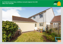 16, Kimberley Foster Close, Crafthole, Cornwall, England, PL11 3DD Offers Over £270,000
