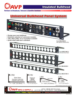 B403 20120316 AVP Universal Bulkhead.Cdr