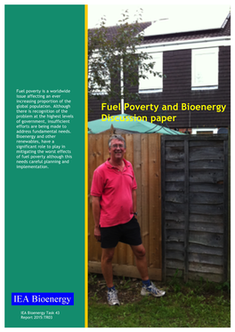 Fuel Poverty and Bioenergy Discussion Paper