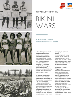 Bikini Arrests, 1940-1960