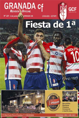 Granada CF Editará Próximamente Un Número Especial De Esta Revista Con El Balance De La Temporada