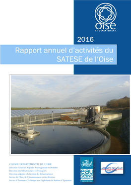 Rapport Annuel 2016