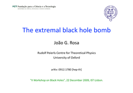The Extremal Black Hole Bomb