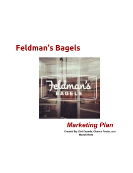 Feldman's Bagels