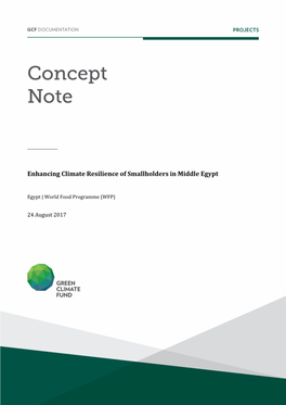 Enhancing Climate Resilience of Smallholders in Middle Egypt