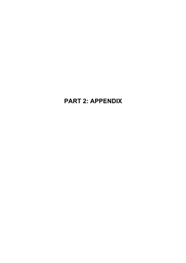 Part 2: Appendix