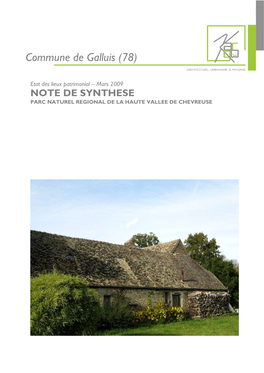 Commune De Galluis (78)