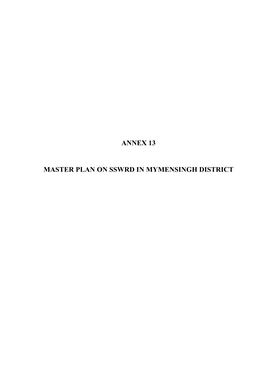 Annex 13 Master Plan on Sswrd in Mymensingh District