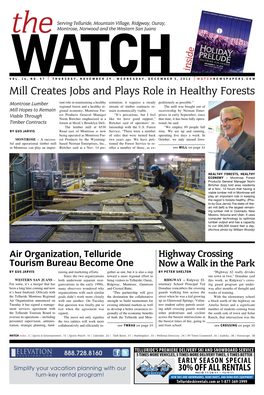 Mill Creates Jobs and Plays Role in Healthy Forests
