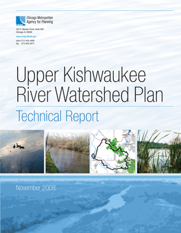 Upper Kishwaukee River Watershed Plan Technical Report
