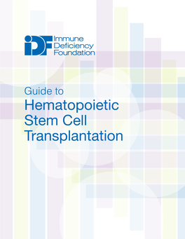 IDF Guide to Hematopoietic Stem Cell Transplantation